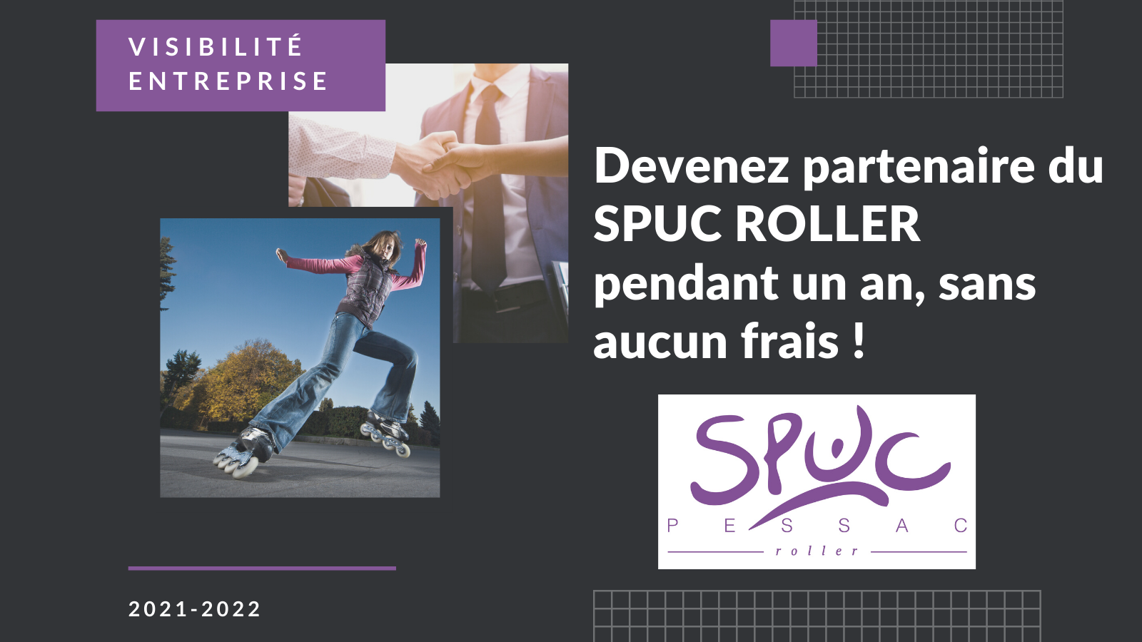 Devenez partenaire du SPUC Roller !