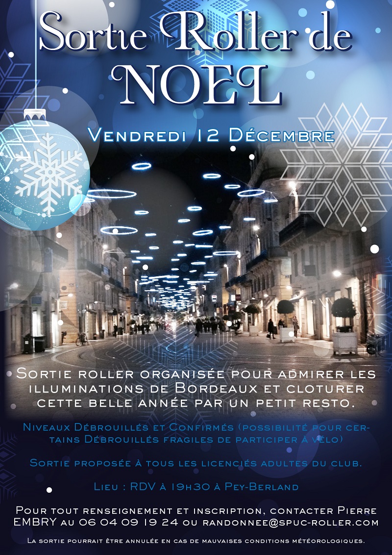 Sortie Roller de Noël